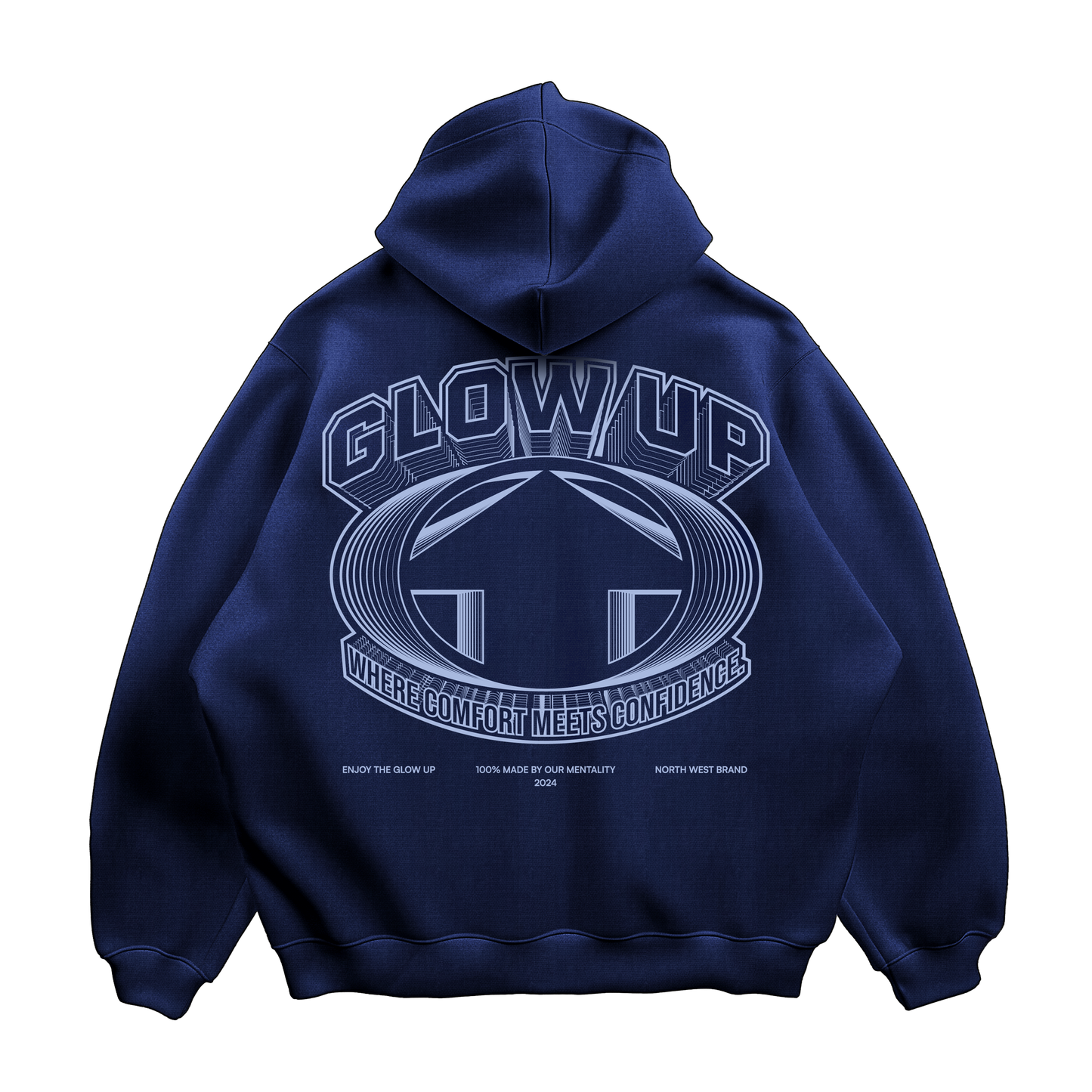 Sudadera Oversize con Capucha "3D"