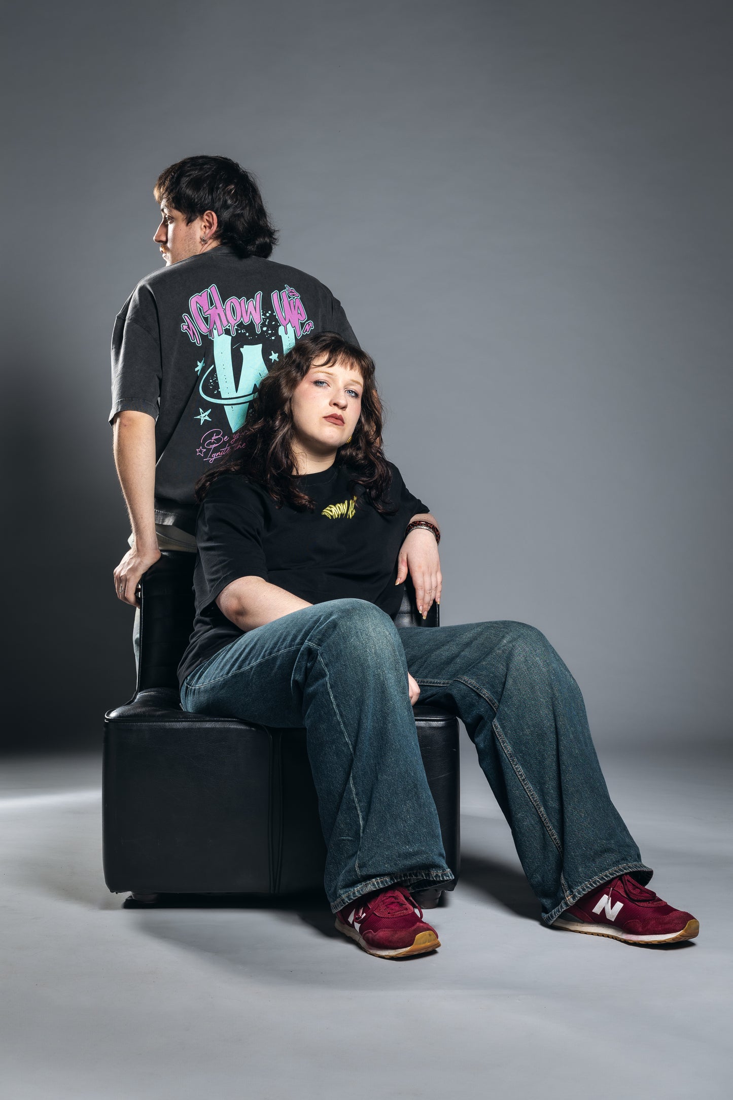 Camiseta Oversize "GRAFFITI BLACK EDITION"