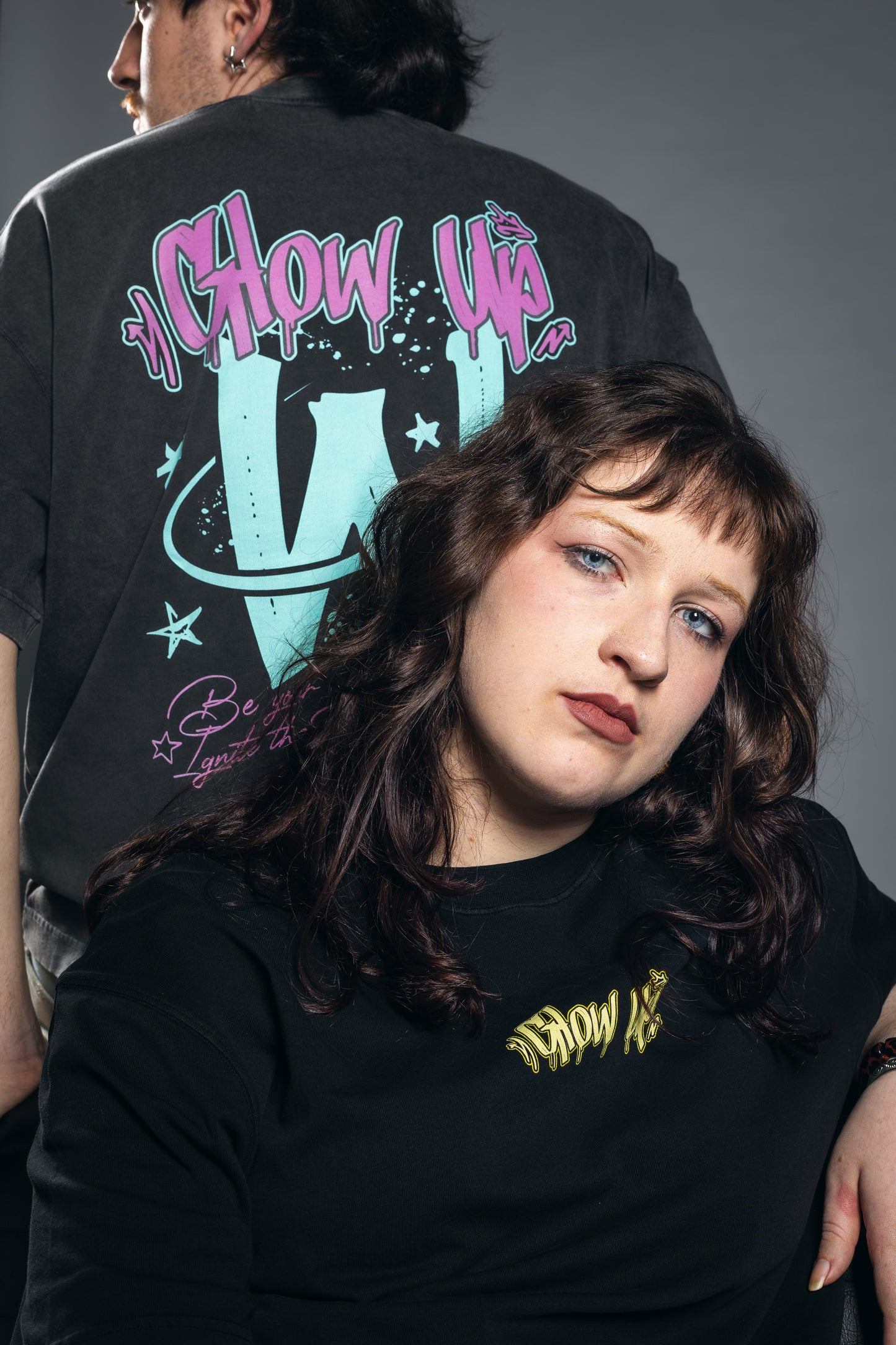 Camiseta Oversize "GRAFFITI BLACK EDITION"