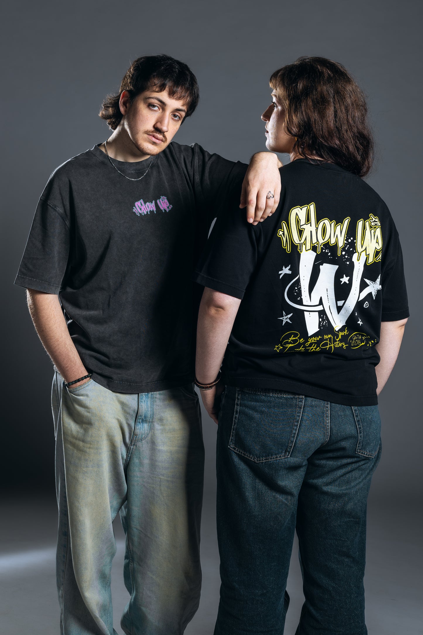 Camiseta Oversize "GRAFFITI BLACK EDITION"