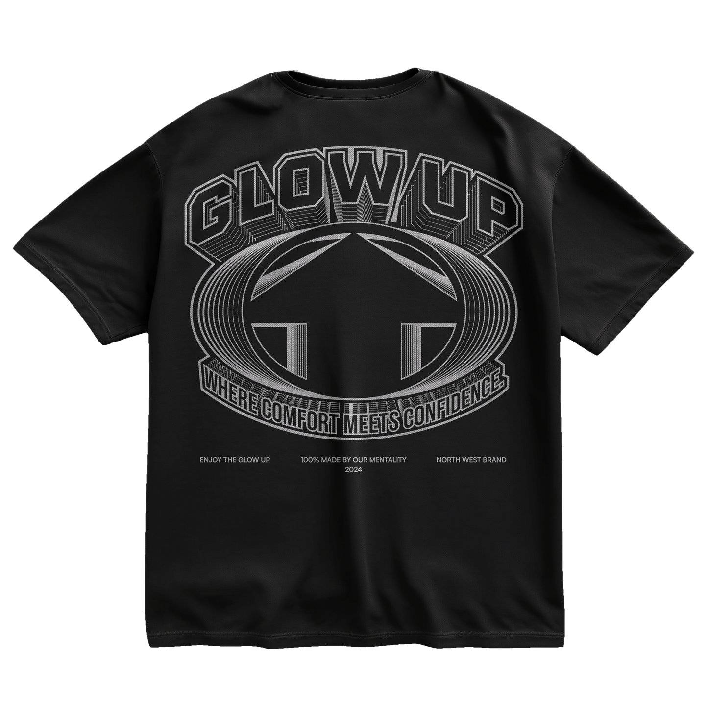 Camiseta Oversize "3D BLACK EDITION"